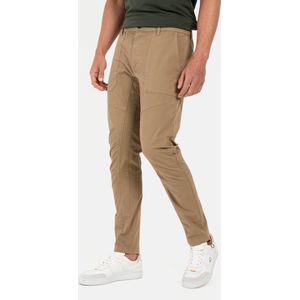 camel active Tapered Fit Worker Chino - Maat menswear-32/34 - Bruin