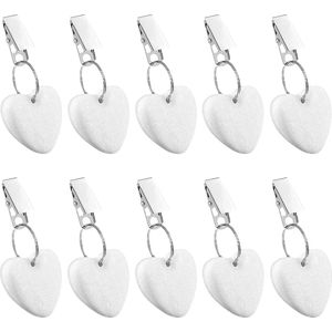 Tafelkleed gewichtjes voor buiten - Tafelkleed gewichtjes - Tafelkleedgewichtjes - Tafelkleed hangers - Tafelkleedhangers verzwaard - 10 stuks - Must have voor uw tafelkleed!