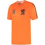 Nederlands Elftal - Voetbalshirt - Oranje - Nummer 14 - Sportshirts