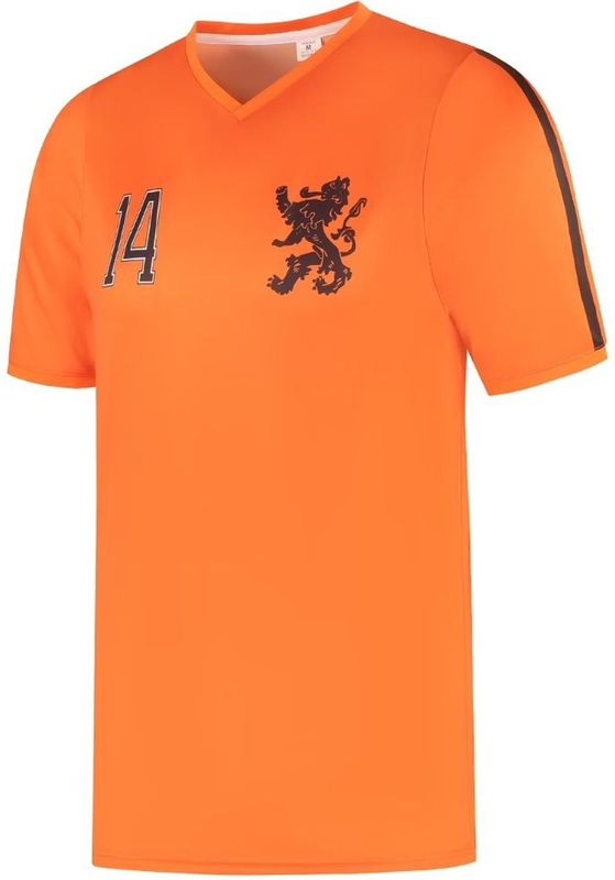 Nederlands Elftal - Voetbalshirt - Oranje - Nummer 14 - Sportshirts