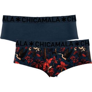 Chicamala Meisjes Hipster - 2 Pack - Maat 104 - Meisjes Onderbroeken