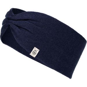 ROECKL Hoofdband Pure Cashmere Headband Navy Donkerblauw