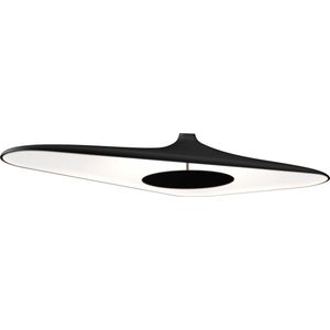 Luceplan Soleil Noir Plafondlamp LED Zwart/wit