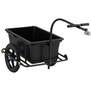 Outbee Fietskar - 2 in 1 Fietskar en Aanhangwagen - Fietskar bagage - Fietsaanhanger Met Overdekking - 90KG