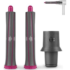 30 mm krultang en adapter Geschikt voor Dyson Supersonic föhn, Dyson Geschikt voor Airwrap Styler, verandert de föhn in een krultang, 2 krultangen