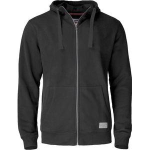 Cutter & Buck Twisp Hood Full Zip Heren 358406 - Zwart - 4XL