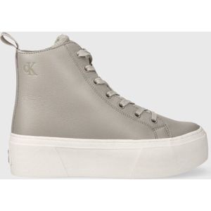 Calvin Klein Cupsole Flatform Mid Dames Sneakers - Maat 36