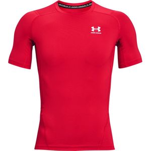 Under Armour Heatgear Shirt Heren - thermoshirts - rood - Mannen