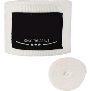 Nivard Bandage Boksen - Kickboksen - Handschoenen - Boks Bandage - Kickboks - Binnenhandschoenen - Handschoen - Boxing - Sportbandage - Wit - 5 Meter