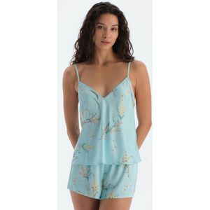 Dagi Bloemenprint Camisole met Dunne Bandjes en V-hals