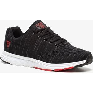 Osaga heren hardloopschoenen zwart/rood - Maat 41