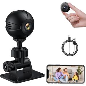 Draadloze Beveiligingscamera's - 1080P HD Wifi Bewakingscamera - Nachtzicht Binnen Camera - Oplaadbaar Via USB - Waterdichte Buiten Camera - Bewegingsdetectie