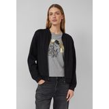 s.Oliver - Sweatshirt Jacke - Zacht Interlock Blouson - Raglanmouwen - Normale Pasvorm