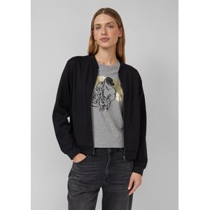 s.Oliver - Sweatshirt Jacke - Zacht Interlock Blouson - Raglanmouwen - Normale Pasvorm