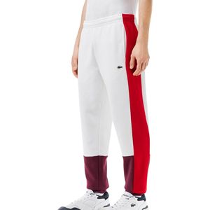 Lacoste Fleece Colorblock Joggingbroek Senior - Maat S