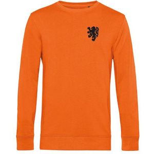 Sweater Leeuw-Oranje - Zwart-XS