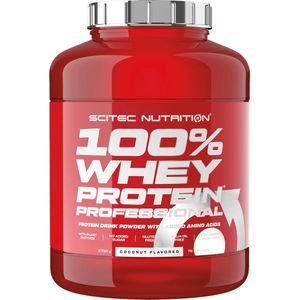 Scitec Nutrition - 100% Whey Protein Professional (Coconut - 2350 gram) - Eiwitshake - Eiwitpoeder - Eiwitten - Proteine poeder