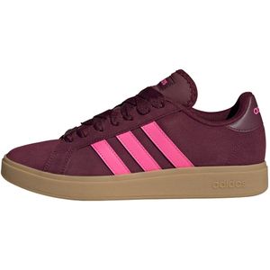 adidas - Grand Court Base 00s - Schoenen - Bordeaux - Suède - Dames