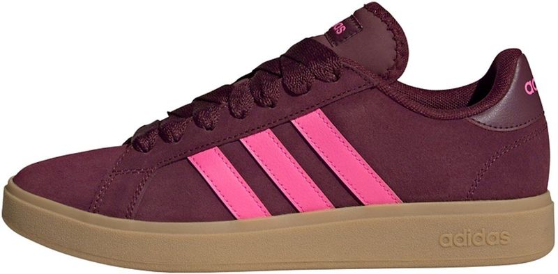 adidas - Grand Court Base 00s - Schoenen - Bordeaux - Suède - Dames