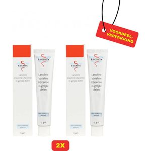 Fagron | Lanoline Vaseline Glycerine | 2x 15g | Voordeelverpakking!