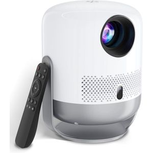 Draadloze Full HD Beamer met 360° Rotatie en Elektrische Schematische Aanpassing - Voor Thuisbioscoop en Buiten