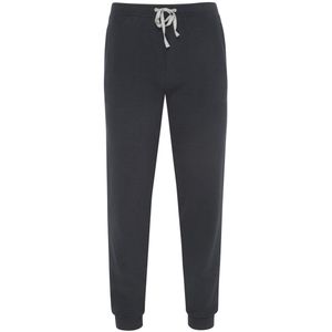 Heren joggingbroek met boorden zwart - Zwart - Maat - 48