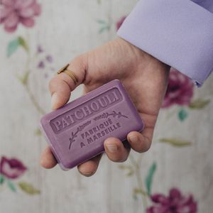 Patchouli - Savon de Marseille - Handzeep - 4x125g - Vegan & Natuurlijke Zeep