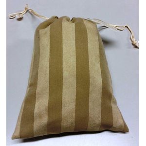 Vagabond ""Drawstring"" Zwem- en Badtas Natural Stripe