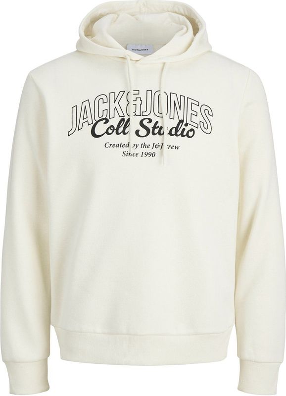 JACK&JONES - JJMAKOTO SWEAT HOOD - Hoodie - Heren - Lange Mouwen