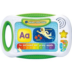 VTech Alfabet Touch Tablet Leercomputer - Kindertablet - Interactief & Educatieve Tablet - Cadeau - Kinderspeelgoed 4 Jaar