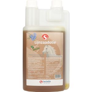 Sectolin Lijnzaadolie 2.5 ltr | Supplementen paard