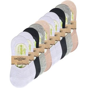 10 paar Bamboe Sneakersokken | Gemixte Kleuren | 95% Bamboe | Footies | Unisex | Anti zweet | 35-38 | 100% Ecologisch | Anti transpirant