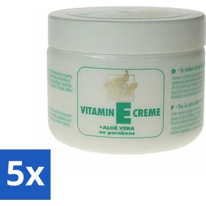 Goldline - Bodycrème - Vitamine-E & Aloë Vera - Gevoelige Huid - Kalmerend - 250 ml - Bulkverpakking - 5 stuks