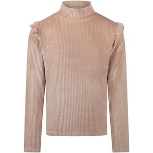 No Way Monday Meisjes T-shirt - Taupe