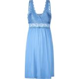 By Louise - Slipdress - Lichtblauw - Dames Nachthemd