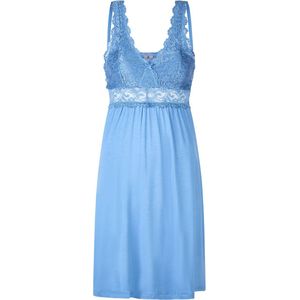By Louise - Slipdress - Lichtblauw - Dames Nachthemd
