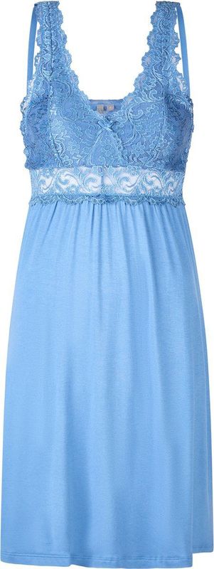 By Louise - Slipdress - Lichtblauw - Dames Nachthemd