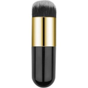 Poederkwast | Foundation Kwast | Powder Brush | Make-up Kwast | Zwart Met Goud