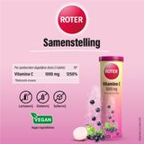 Roter Vitamine C 1000 mg Appel- Zwarte Bes - 4 x 15 bruistabletten - Voordeelverpakking