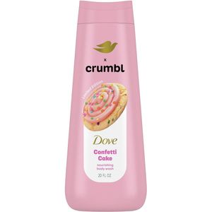 Dove x Crumbl Moisturizing Liquid Body Wash Confetti Cake - Douchegel