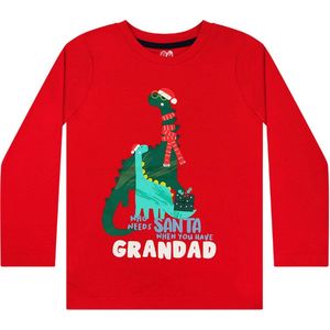 Kerst Shirt Who Needs Santa When You Have Grandad - Kinderen