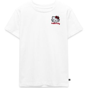 Hello Kitty Geborduurd Portret Premium T Shirt Kinderen