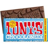 Tony's Chocolonely Chocolade Reep Donkere Melk - 180 gram