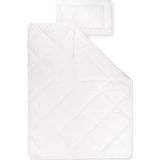 Dekbedset - Wit - Gemengd Weefsel - Allergievriendelijk