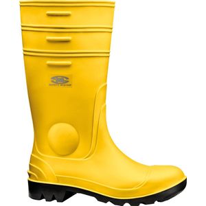 SIR SAFETY UB40 Boot Heren, Geel - Stalen Neus - Punctiebestendige Stalen Tussenzool - PVC Bovenwerk