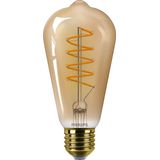 Philips - LED Classic 25W ST64 - Gouden Lamp - E27 - Helder Glas
