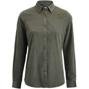 J.Harvest & Frost Indigo Bow 134 Cord Shirt Contemporary Fit W 2913405 - Groen - XS