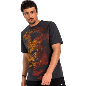 Venum Dragon's Flight T-shirt Katoen Volcano Rood