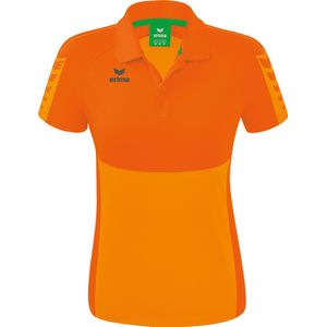 Erima Six Wings Polo Dames - New Orange / Oranje | Maat: 38