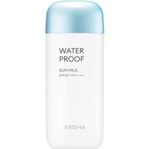 Missha Around Safe Block Sun Milk SPF50+/PA+++ Zonnebrand Gezicht - Hoge Factor Waterproof Zonnemelk - Korean Beauty - K Beauty Gezichtsverzorging - Huidbescherming